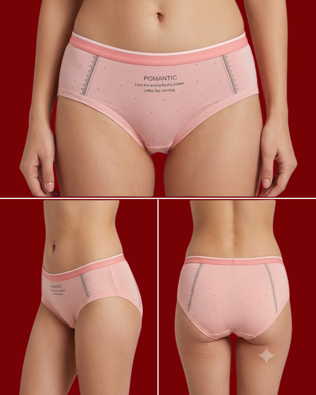 Premium Breathable Cotton Briefs for Women – Soft Mid-Rise Everyday Underwear