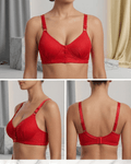 Front Open Padded Bra for Women | Full Coverage