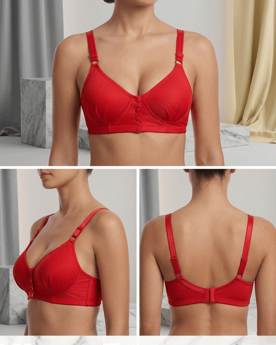 Front Open Padded Bra for Women | Full Coverage